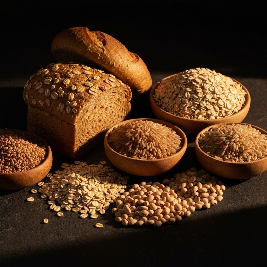 Polnozrnati izdelki in stročnice